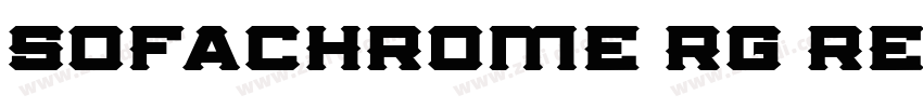 Sofachrome Rg Regula字体转换